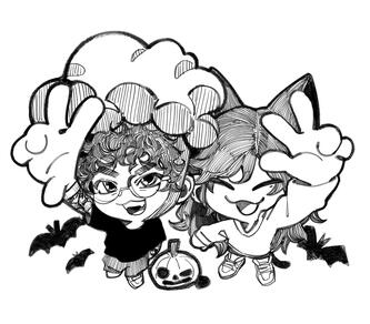 Chibi Lineart - Flat Color